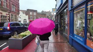 Oswestry In The Rain [upl. by Jonina]