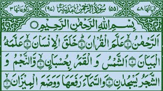 Surah AlRahman  EP  0013  Surah ar Rahman Beautiful Recitation سورۃ الرحمن 55  Our Quran 1 [upl. by Ailuy]