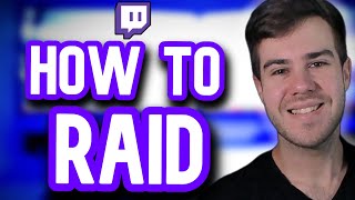 HOW TO RAID ON TWITCH IN 2023 EASY Tutorial [upl. by Yamauchi]