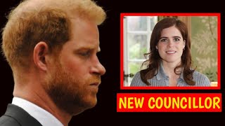 MINUTES AGO Eugenie Replaced Harry as Councillor Of State as his Punished For Loosing UK Domicile [upl. by Osterhus901]