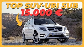 Cele mai bune suvuri sub 15000euro [upl. by Ayyn]