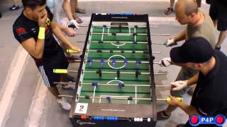 Foosball  TableSoccer P4P Bayerische Meisterschaft 2013 Open Doubles Final [upl. by Whang18]