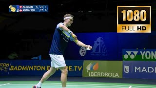 1080P50  MS  Final  Viktor Axelsen vs Anders Antonsen  2022 BEC  Highlights [upl. by Sumerlin99]