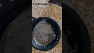 Scalp Detox Hair Maskscalpdetoxmaskcleanscalpclayscalpmaskclaymask [upl. by Anaul57]