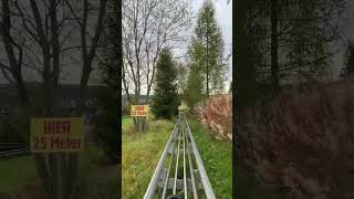 Eine regen fahrt mit der Allwetterbahn in Eibenstock  Wurzelrudis Erlebniswelt in Eibenstock [upl. by Janaya]