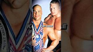 Kurt Angle On Wrestling Brock Lesnar  Joe Rogan shortsfeed joerogan kurtangle brocklesnar [upl. by Arondel]