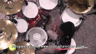 Red Hot Chili Peppers  Readymade 6 Year Old Drummer Jonah Rocks [upl. by Cower779]