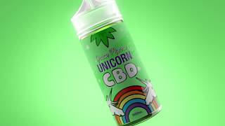 UNICORN CBD  100ML  1000MG  CBD VAPE JUICE [upl. by Tolman]