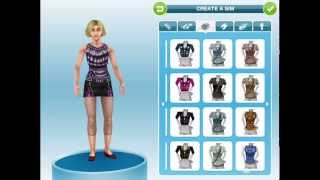 Lets Play Sims FreePlay Create A Sim [upl. by Guerin]