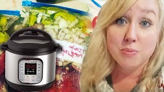 😍50 INSTANT POT FREEZER MEALS  KETO SUGAR FREE TRIM HEALTHY MAMA LOW CARB GLUTEN FREE [upl. by Llenhoj]