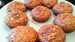 HighProtein Bodybuilding ChocoBanana Muffins [upl. by Legin825]