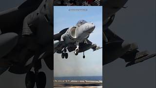 AV8B Harrier Jet Vertical Landing [upl. by Victor]