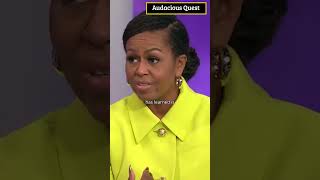 Michelle Obama  You Cant Treat Kids Positively If You Have A Negative Mindset  Shorts [upl. by Neelyahs]