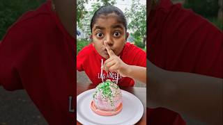 WATER BALLOON CAKE PRANK 😂TomampJerry 😱DiyaIshwarya shorts viralvideo [upl. by Yrogerg]