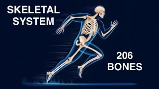 SKELETAL SYSTEM  SKELETON BONES OSSICLES  Class XI Locomotion and Movement [upl. by Tabbitha]