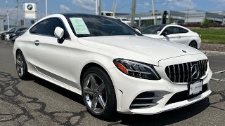 2020 MercedesBenz C300 4MATIC Coupe White shorts dreamcars goals motivation trending viral [upl. by Ridgley9]