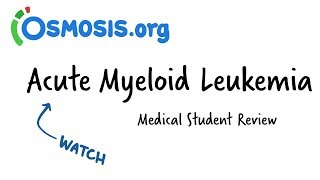 Acute Myeloid Leukemia  Clinical Presentation [upl. by Leavy460]