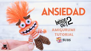 Ansiedad Amigurumi Tutorial  Intensamente 2  Amis Tejiendo Momentos ENGSPA Subs [upl. by Ariayek460]