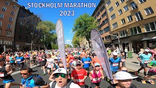 Stockholm marathon 2023 en farthållares bekännelser race report vlog [upl. by Airat361]