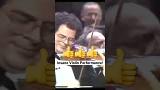 Insane Violin Performance Itzhak Perlman Zigeunerweisen classicalmusic violin viral music fyp [upl. by Yanetruoc]