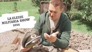 La Gleize militaria show 2024  Bevomilitariacom [upl. by Benny334]