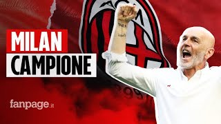 Milan campione d’Italia Il 19º Scudetto arriva all’ultima giornata Inter beffata [upl. by Eelyab821]