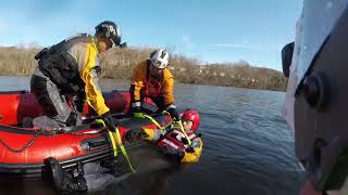 ARS MultiLoop Rescue Strap Water Rescue Parbuckle [upl. by Coppins]