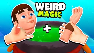 I Combined the WEIRDEST Ingredients to Make MAGIC in VR  King of Magic VR [upl. by Alle]