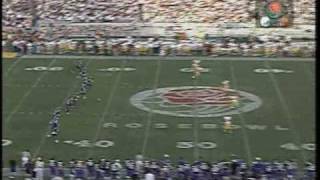 Northwestern Wildcats Highlights  1996 Rose Bowl vs USC Trojans  1196 [upl. by Eido]