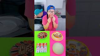 Lego cake vs spicy drinks ice cream challenge🍨 lego funny shorts by Ethan Funny Family [upl. by Sone955]