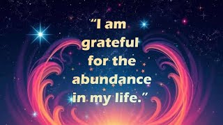 AlphaTimeAffirmations Day 3  Gratitude as the Foundation of Abundance [upl. by Ranson]