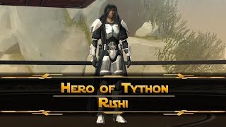 SWTOR  Shadow of Revan  Welcome to Rishi Hero of Tython [upl. by Deina]