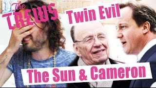 The Sun amp Cameron Twin Evil Russell Brand The Trews E314 [upl. by Kermie]