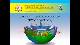 Course Introduction on Online Certificate Course of Groundwater Exploration [upl. by Audrye733]