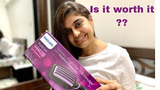 Philips Hair Straightener Brush  Philips Style Care  Philips Kerashine Protection [upl. by Otha]