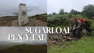 Climbing Sugarloaf Mountain In Monmouthshire Wales [upl. by Cazzie]