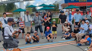 【富士急ハイランド】2023812の混雑具合〜ZOKKON→大道芸→FUJIYAMA→リサとガスパール園内散歩〜ノーカット [upl. by Maurits]