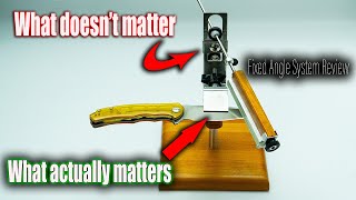 What ACTUALLY Matters On Fixed Angle Knife Sharpeners  KME Knife Sharpener Review [upl. by Maclaine]