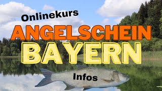 Angelschein Fischerprüfung in Bayern 🎣  Onlinekurs [upl. by Wicks]