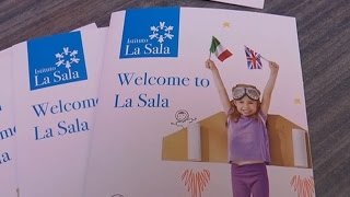 Aversa CE  Istruzione bilingue alla scuola quotLa Salaquot 150216 [upl. by Renaxela]