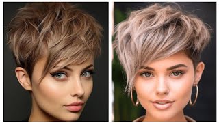 pinterest short hairstyles For Women Over 50 short shag Haircuts 2024 [upl. by Tynan]