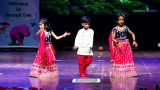 Little Elly Mahadevapura 11th annual day Gujarat dance [upl. by Lunsford]