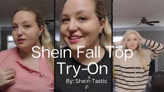 Shein Sweater Hoodie and Long Sleeve Shirt Unboxing amp TryOn Haul [upl. by Aramoy]