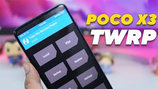 Install Custom TWRP Recovery on POCO X3 [upl. by Holloway]