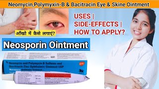 Neosporin antibiotic ointment  neosporin skin ointment uses in hindi  DrxPranjali Satpute [upl. by Richmal]