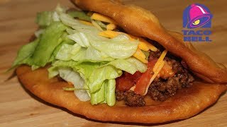 Taco Bell Chalupa Recipe How To make Homemade Chalupa [upl. by Auohc160]