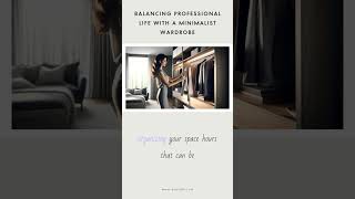 Balancing Professional Life with a Minimalist Wardrobe [upl. by Leffert]