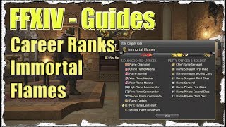 FFXIV How to Rank Up to First Lieutenant Guide [upl. by Pernick]