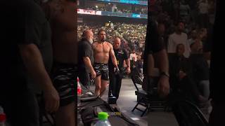 Robert Whittaker leaving the octagon after UFC 308 loss [upl. by Ayiotal]