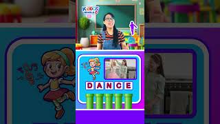 Learn Action Word Spelling by Miss V using the Word Dance [upl. by Yruoc]